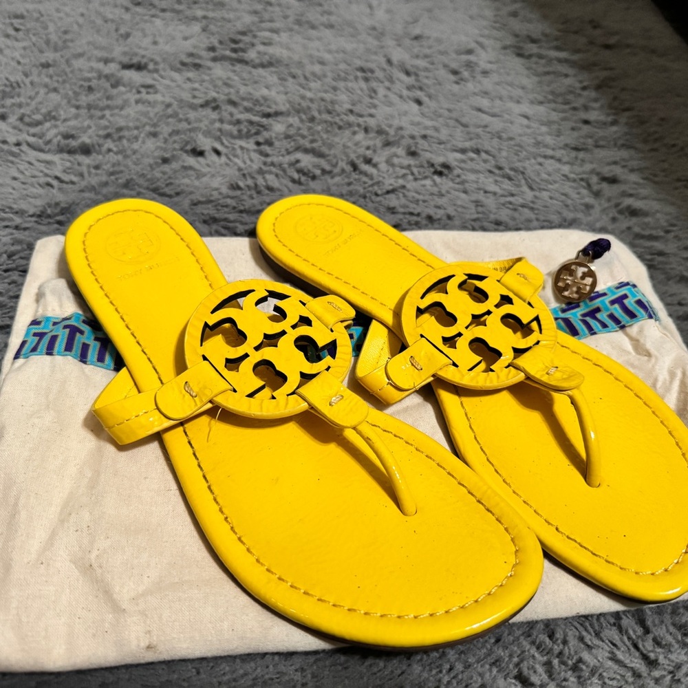 Tory Burch Yellow Sandals - Picture 3 of 3